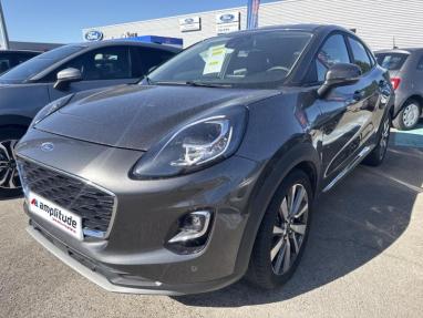 Voir le détail de l'offre de cette FORD Puma 1.0 EcoBoost 125 ch mHEV Titanium X 6cv de 2021 en vente à partir de 193.37 €  / mois