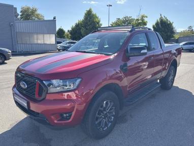 Voir le détail de l'offre de cette FORD Ranger 2.0 TDCi 213ch Super Cab Stormtrak BVA10 de 2022 en vente à partir de 573.79 €  / mois