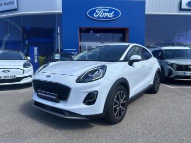 Voir le détail de l'offre de cette FORD Puma 1.0 EcoBoost 125ch mHEV Titanium 6cv de 2021 en vente à partir de 200.68 €  / mois