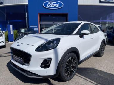 Voir le détail de l'offre de cette FORD Puma 1.0 EcoBoost 125ch S&S mHEV Titanium Powershift de 2022 en vente à partir de 212.73 €  / mois