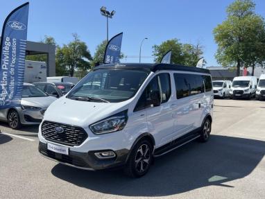 Voir le détail de l'offre de cette FORD Transit CustomNugget 320 L2H1 2.0 EcoBlue 150ch Active BVA8 de 2025 en vente à partir de 666.17 € / mois