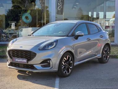 Voir le détail de l'offre de cette FORD Puma 1.0 Flexifuel 125ch S&S mHEV ST-Line X de 2023 en vente à partir de 224.48 €  / mois