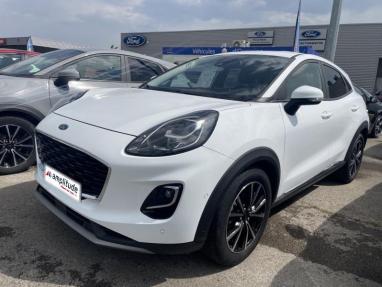 Voir le détail de l'offre de cette FORD Puma 1.0 Flexifuel 125 ch S&S mHEV Titanium de 2023 en vente à partir de 199.1 €  / mois