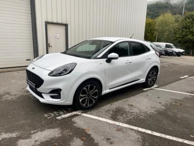 Voir le détail de l'offre de cette FORD Puma 1.0 EcoBoost 125ch S&S mHEV ST-Line Powershift de 2023 en vente à partir de 213.72 €  / mois