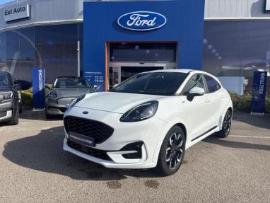 Voir le détail de l'offre de cette FORD Puma 1.0 EcoBoost 125ch mHEV ST-Line X de 2021 en vente à partir de 199.85 € / mois